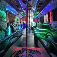 Boston party bus package—20 passengers for 5 hours, includes 2 entertainers