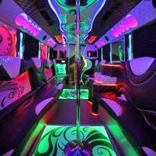 Boston party bus package—30 passengers for 5 hours, includes 2 entertainers