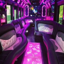 Boston party bus package—35 passengers for 5 hours, includes 2 entertainers